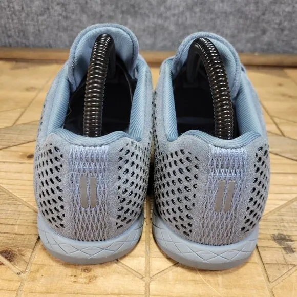 NOBULL Shoes Women 8 Men 6.5 Gray Steel Suede Leather Sneakers Crossfit Trainers
