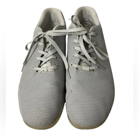 NoBull Super Fabric Crossfit Trainer Light Gray Shoes Sneakers Men 13 Gum Soles