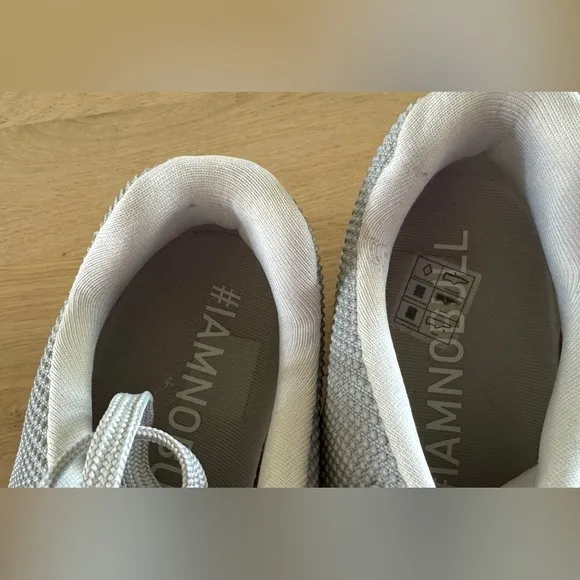 NoBull SuperFabric Crossfit Trainer Light Gray Shoes Men 7.5 / women’s 9