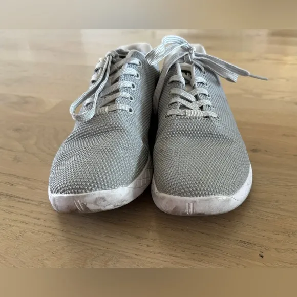 NoBull SuperFabric Crossfit Trainer Light Gray Shoes Men 7.5 / women’s 9