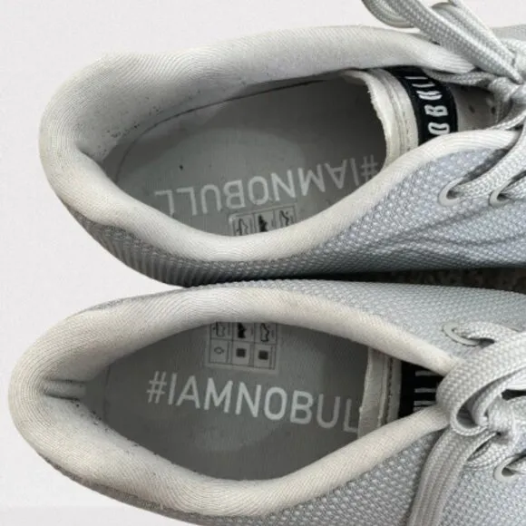 NOBULL Superfabric CrossFit Trainer Shoes Arctic Gray Men Size 12