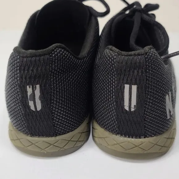 NOBULL SuperFabric Crossfit Trainer Shoes Black Mens 7 Womens 8.5