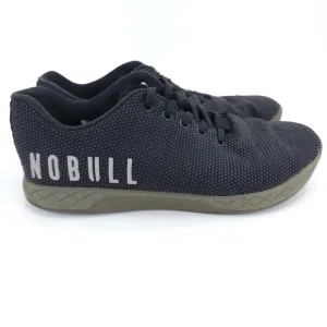 NOBULL SuperFabric Crossfit Trainer Shoes Black Mens 7.5 Womens 9