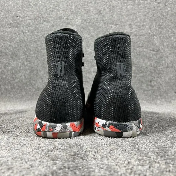 NoBull SuperFabric High-Top Black Red Trainers CrossFit Shoes Men’s 7.5 Womens 9