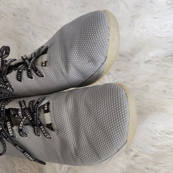 Nobull Superfabric Trainers Crossfit Workout‎ Shoes Men's 14 US Gray Logo Lace