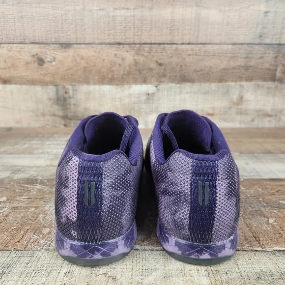 NoBull Tie-Dye Men's Sz 11.5 Dark Purple Camo Trainer CrossFit Gym Low Top Shoes