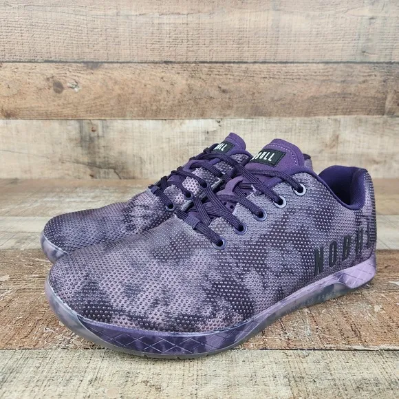 NoBull Tie-Dye Men's Sz 11.5 Dark Purple Camo Trainer CrossFit Gym Low Top Shoes