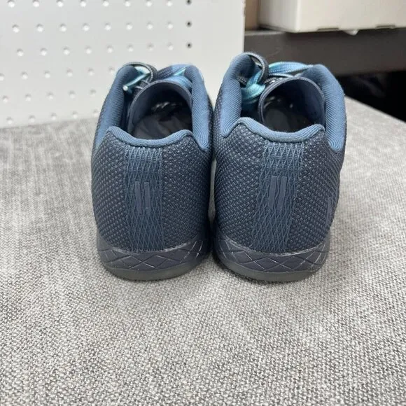 Nobull Trainer CrossFit Shoes Lace Up Athletic Sneakers Blue Gray Mens Sz 9