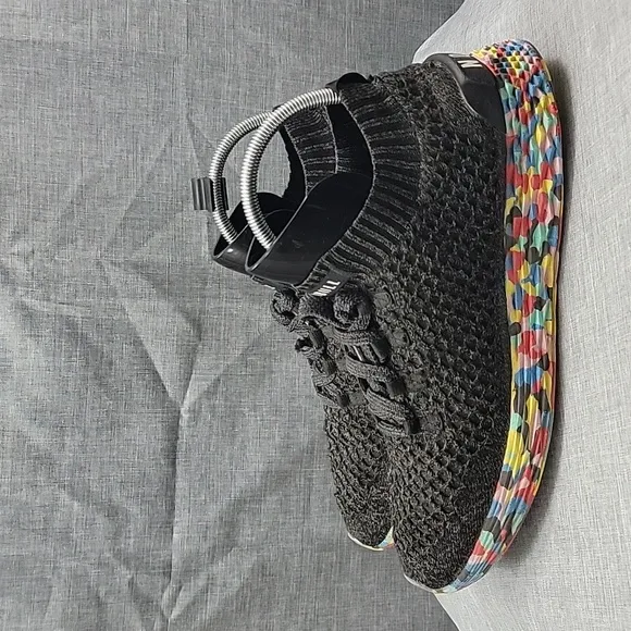 Nobull Wild Aspire Knit Black Rainbow Crossfit Shoes Men's Size 12.5