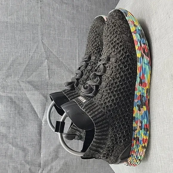 Nobull Wild Aspire Knit Black Rainbow Crossfit Shoes Men's Size 12.5