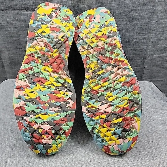 Nobull Wild Aspire Knit Black Rainbow Crossfit Shoes Men's Size 12.5