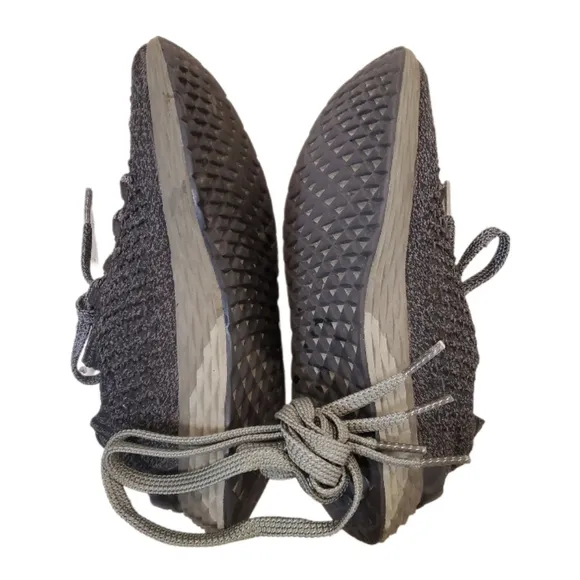 NoBull Women's Charcoal Grey Knit Runner Workout‎ Crossfit Shoes 8.5