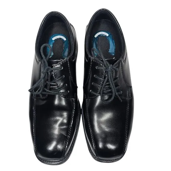 Nunn Bush Alex Men's Bicycle Toe Dress Oxford Shoes in Black Size 8.5 M