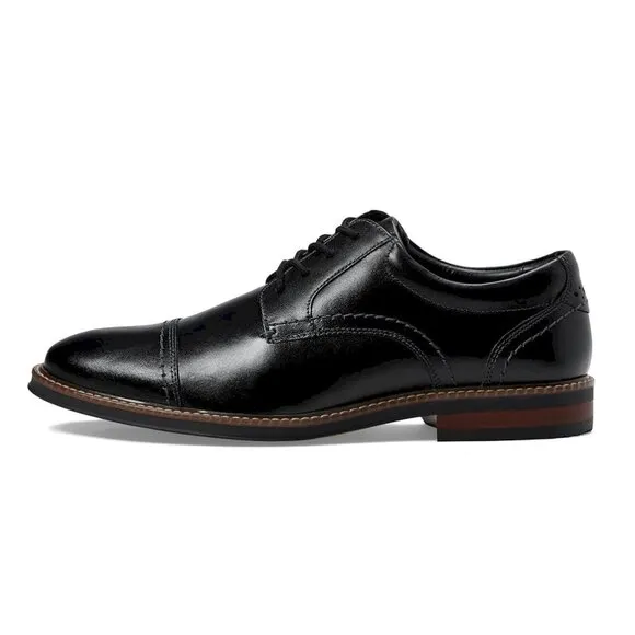 Nunn Bush® Calderone Cap Toe Black Oxford Shoes Men's Size 12W New in Box