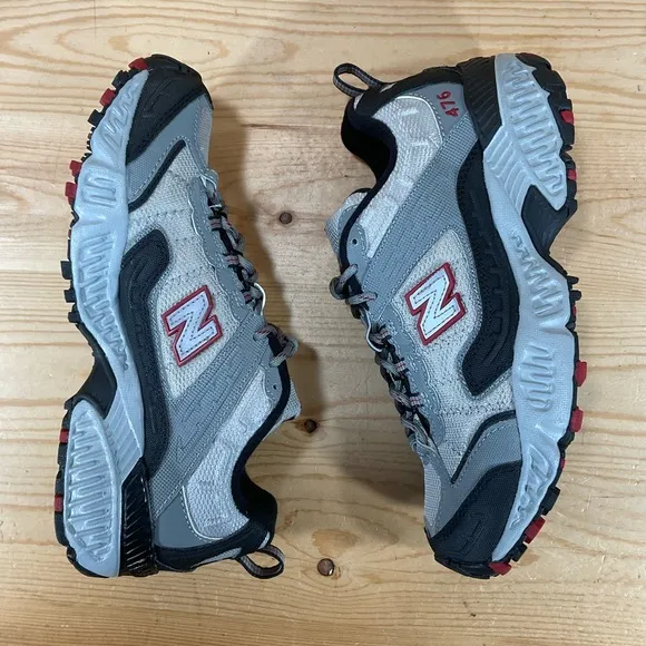 NWOB New Balance 476 All Terrain Hiking Running Shoes Men’s 7.5 Grey Red CM476RG