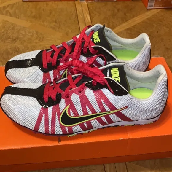 NWOB!! Nike Zoom Rival Distance Track &amp; Field Spike Spike Shoes Size 5 /…