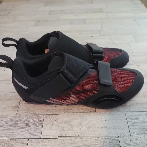 NWOT Nike Superrep CycleShoes Black Red Cycling Shoes Men's CW2191-008 Size 10.5