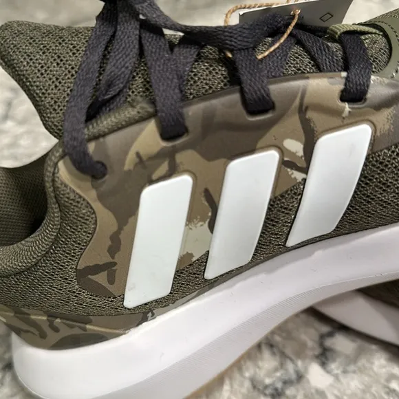 NWT ADIDAS FORTARUN 3.0 J SHOES KIDS Camo