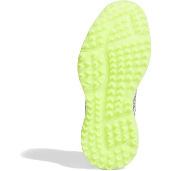NWT Adidas Girls Spikeless Golf Shoes - White/Black/Lemon, Kids Size 6