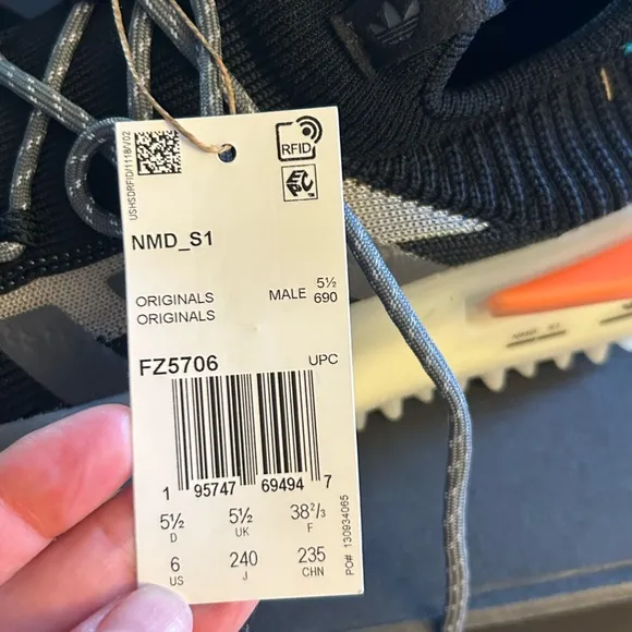 NWT Adidas NMD S1 Men’s Sneakers