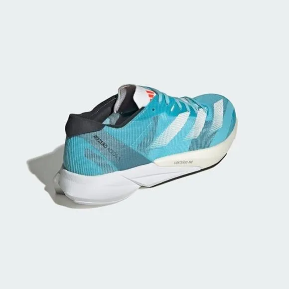 NWT Adidas Women's Running Adizero Adios 8 ,Light Aqua/White/Grey-Size 7