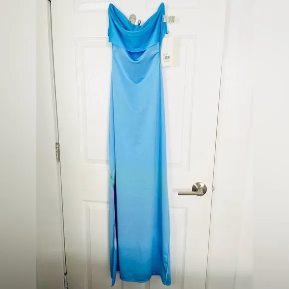 NWT Baobab Mambo long dress, in color Orion blue/green/purple sz Large orig $285