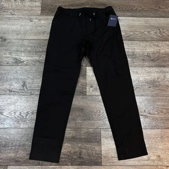 NWT BYLT Everyday Pant Black Stretch Premium Performance - Men's Size XXL 2XL