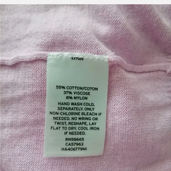 NWT 🩷 Halogen Nordstrom Cotton-Blend V-Neck Button Down Cardigan with Pockets, L