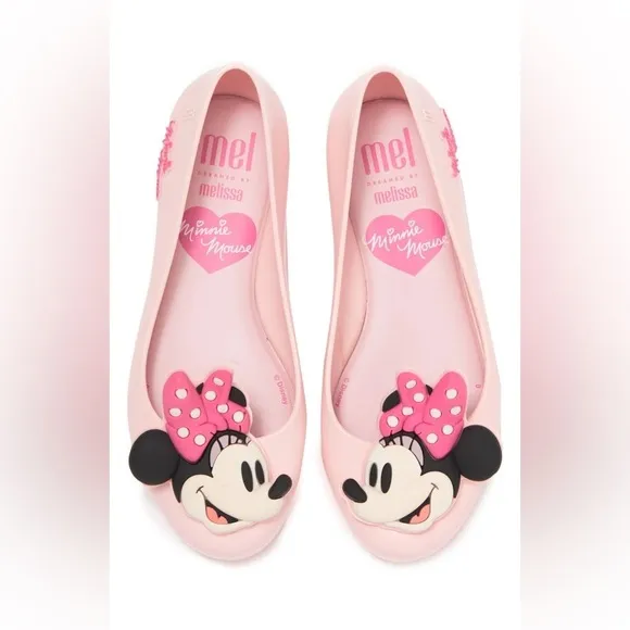 NWT MEL BY MELISSA Sweet Love   Disney | Minnie Mouse Flat size 11T
