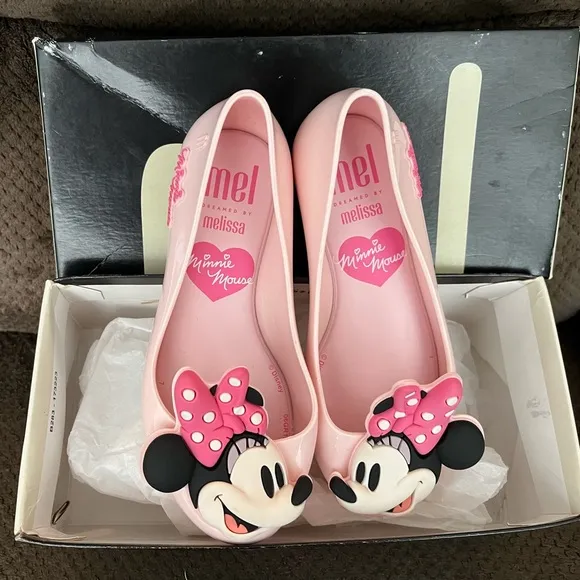 NWT MEL BY MELISSA Sweet Love   Disney | Minnie Mouse Flat size 11T