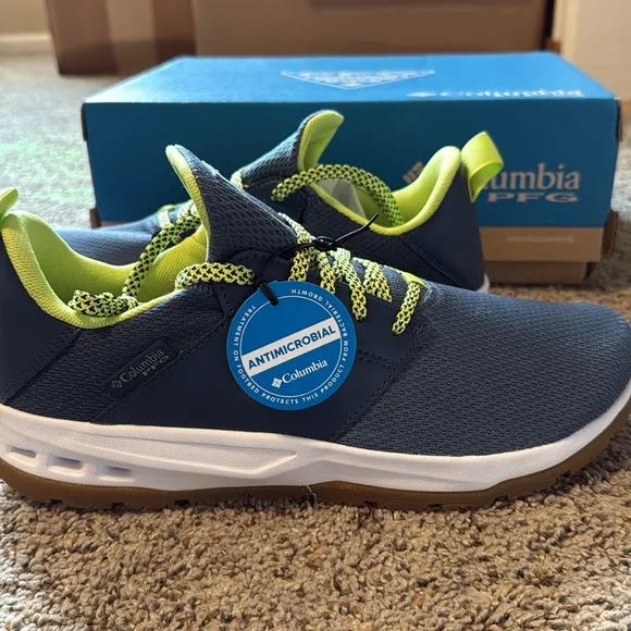 NWT Men's PFG Tamiami™ Shoes Fishing Boating Mountain Voltage Blue size 10