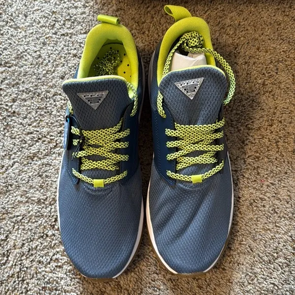 NWT Men's PFG Tamiami™ Shoes Fishing Boating Mountain Voltage Blue size 10
