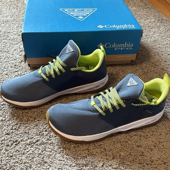 NWT Men's PFG Tamiami™ Shoes Fishing Boating Mountain Voltage Blue size 10