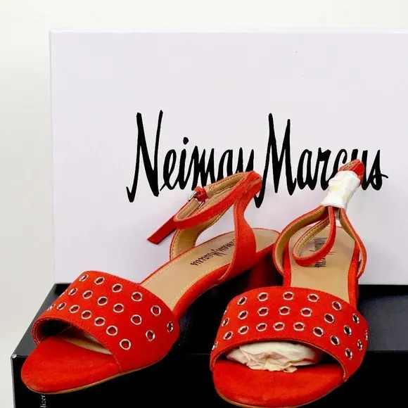 NWT NEIMAN MARCUS &quot;CLEMENTINE&quot; RED SIZE 6M