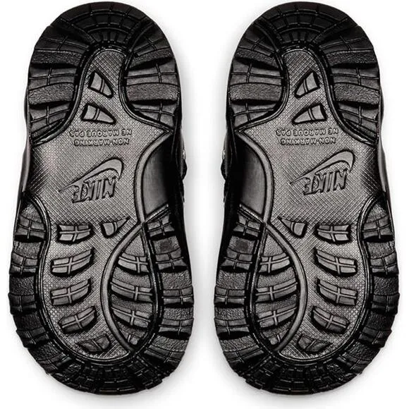 NWT Nike unisex Manoa Ltr Infant/Toddler Shoes, Black -Size 6