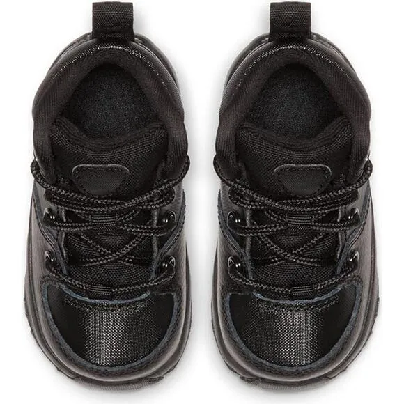 NWT Nike unisex Manoa Ltr Infant/Toddler Shoes, Black -Size 6