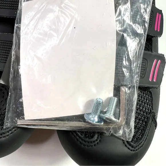 NWT Tommaso Spin Cycling Shoes Pink Black Size 7 EUR 37
