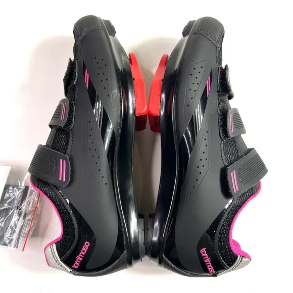 NWT Tommaso Spin Cycling Shoes Pink Black Size 7 EUR 37