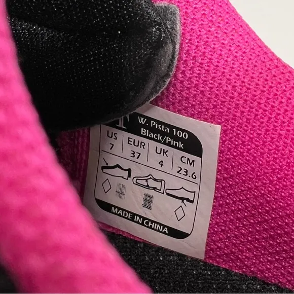NWT Tommaso Spin Cycling Shoes Pink Black Size 7 EUR 37