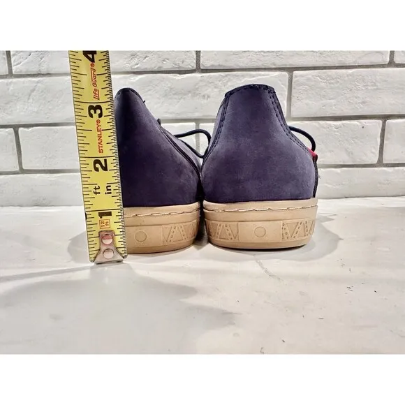 Oliberte Perforated Navy Blue Nubuck Suede Shoes Sneakers EU 39 W9  Africa