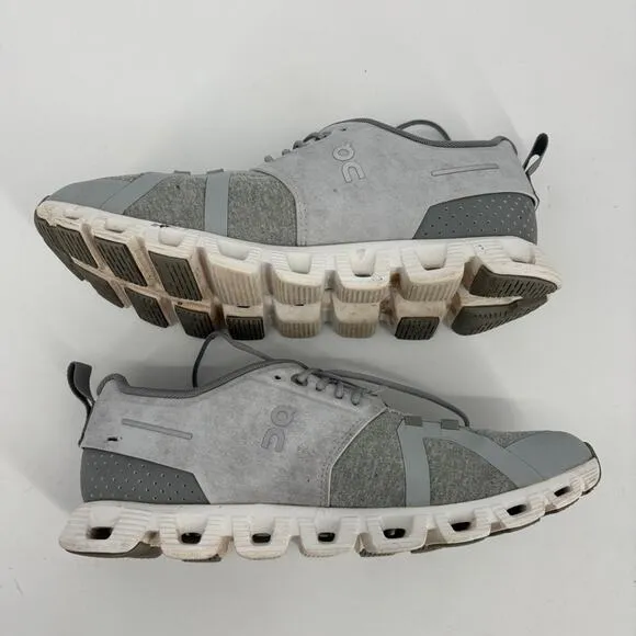 On Cloud 5 On Running Terry Womens 9 Gray Glacier Lunar Shoes Athletic Outdoor