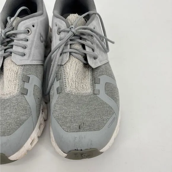On Cloud 5 On Running Terry Womens 9 Gray Glacier Lunar Shoes Athletic Outdoor