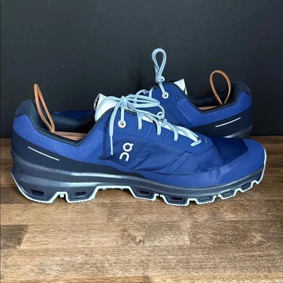 On Cloud Mens Blue Running Shoes Size 13
