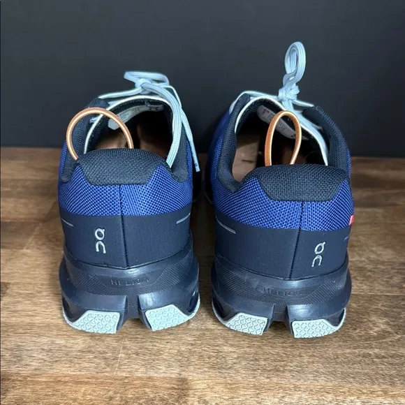 On Cloud Mens Blue Running Shoes Size 13