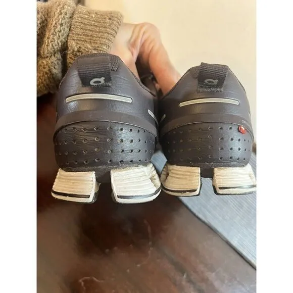 On Cloud Terry Womens Grey Running Shoes Size 9.5 lightweight Oncloud