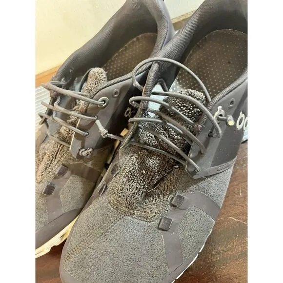 On Cloud Terry Womens Grey Running Shoes Size 9.5 lightweight Oncloud