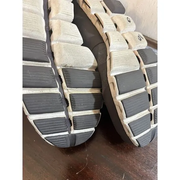 On Cloud Terry Womens Grey Running Shoes Size 9.5 lightweight Oncloud
