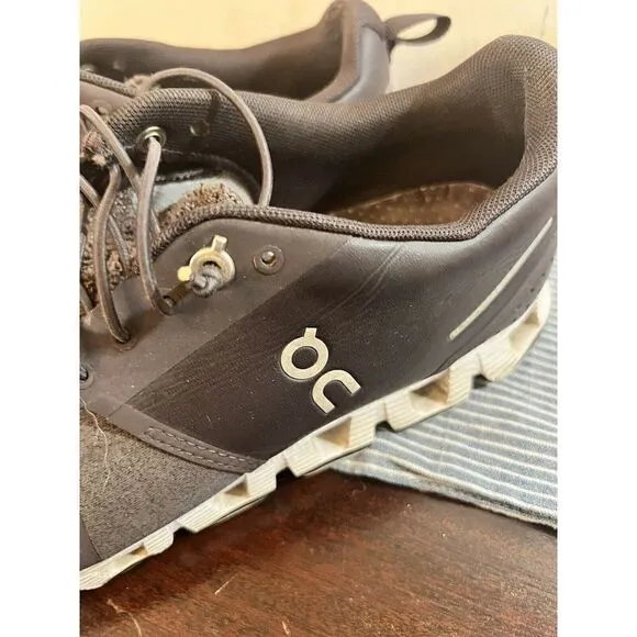 On Cloud Terry Womens Grey Running Shoes Size 9.5 lightweight Oncloud