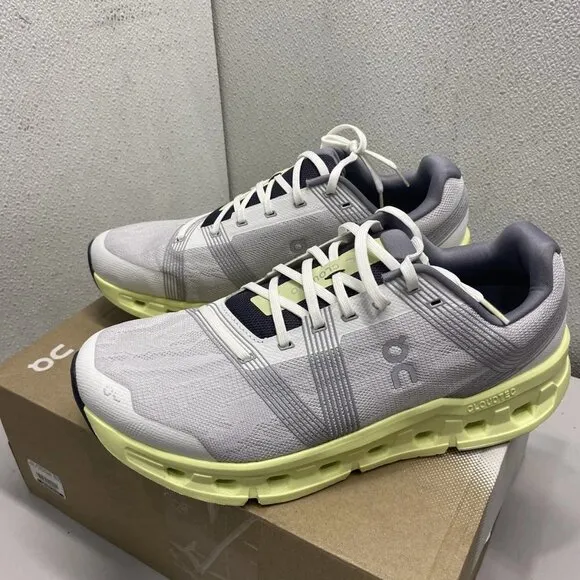 On Cloudgo Running Shoes – Men’s Size 11.5 – Grey/Green – Open Box