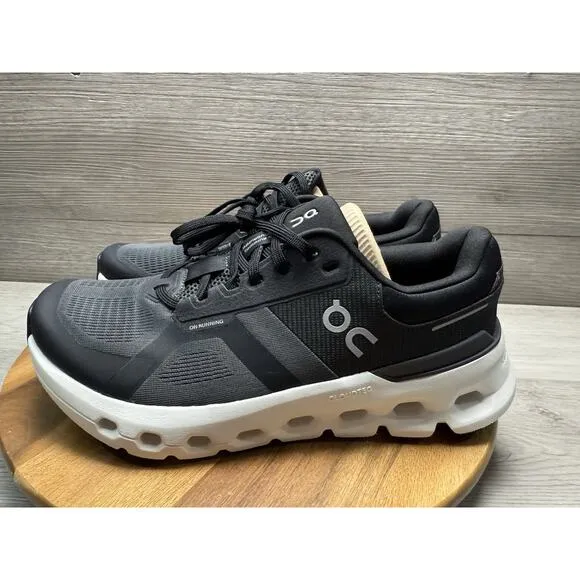 On Cloudrunner 2 Shoes Eclipse Black Jogging Trainer Workout Women’s 9 Wide